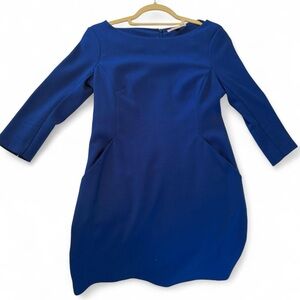 GAP Royal Blue Long Sleeve Dress